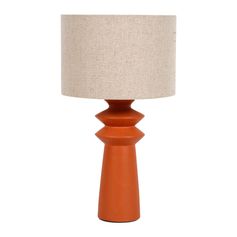 Lampe REY terracotta H41cm