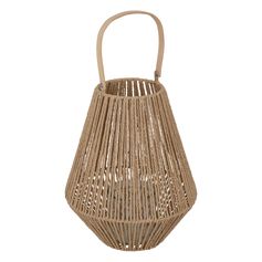 Lanterne papier ROSS beige D 26x31cm