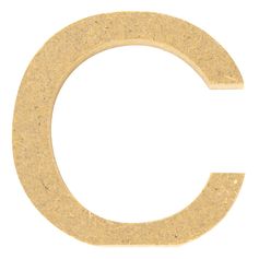 Lettre C en bois H 5cm