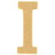 Lettre I en bois H 5cm