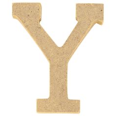 Lettre Y en bois H 5cm