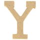 Lettre Y en bois H 5cm