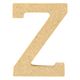 Lettre Z en bois H 5cm