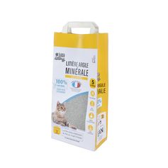 Litière chat minérale argile 5L