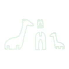 Lot d'emporte-pièces pour biscuits 3D girafe - NOEMIE HONIAT