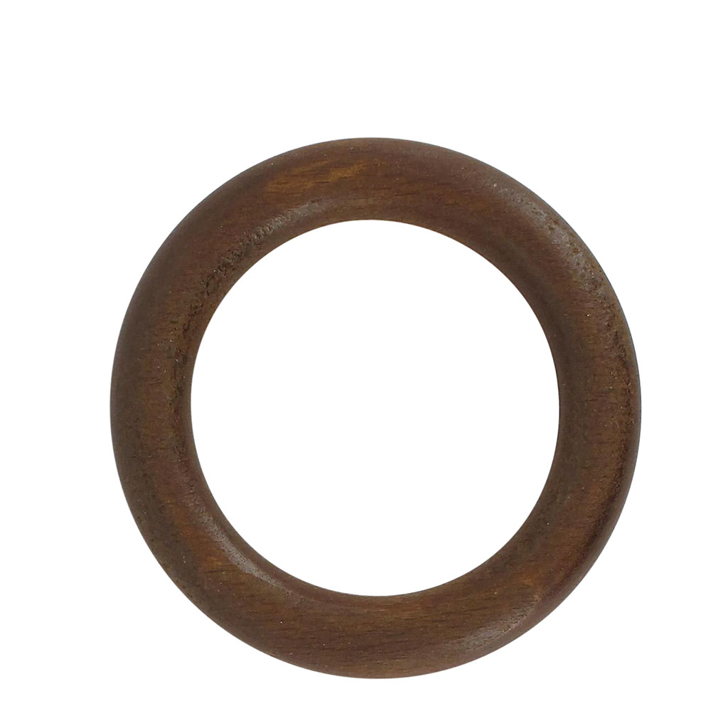 10 anneaux bois coco vert 23mm - Un grand marché