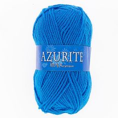 Lot de 10 pelotes AZURITE azur 50g