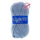 Lot de 10 pelotes de laine AZURITE bleu gris 50g