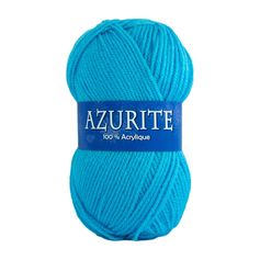 Lot de 10 pelotes de laine AZURITE turquoise