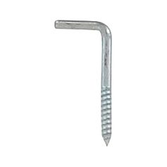 Lot de 10 pitons filetés argent