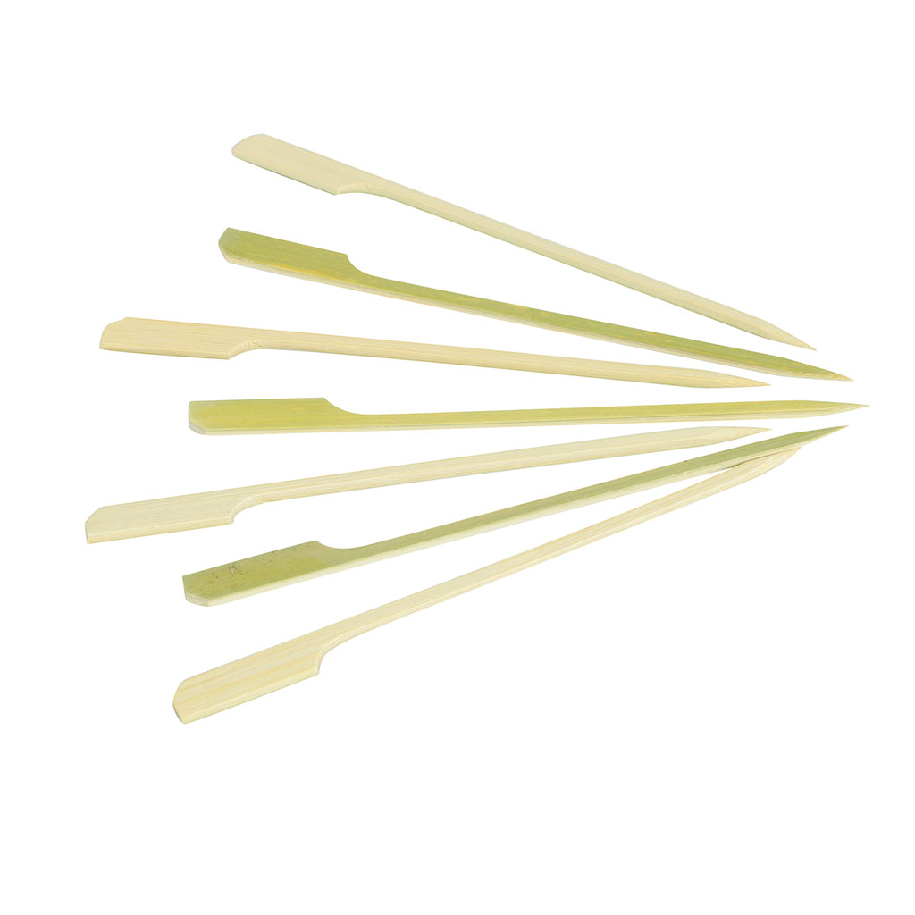 Pique brochette bambou jetable par 100-Adiserve