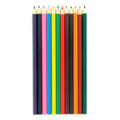 Lot de 12 crayons de couleurs