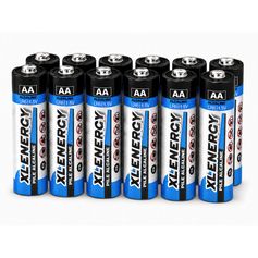 Lot de 12 piles LR06 alcaline XLPOWER