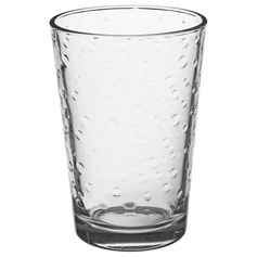 Lot de 12 verres à eau ALD'EAU à motifs en verre 20cl
