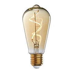 Lot de 2 ampoules à filaments E27 4W