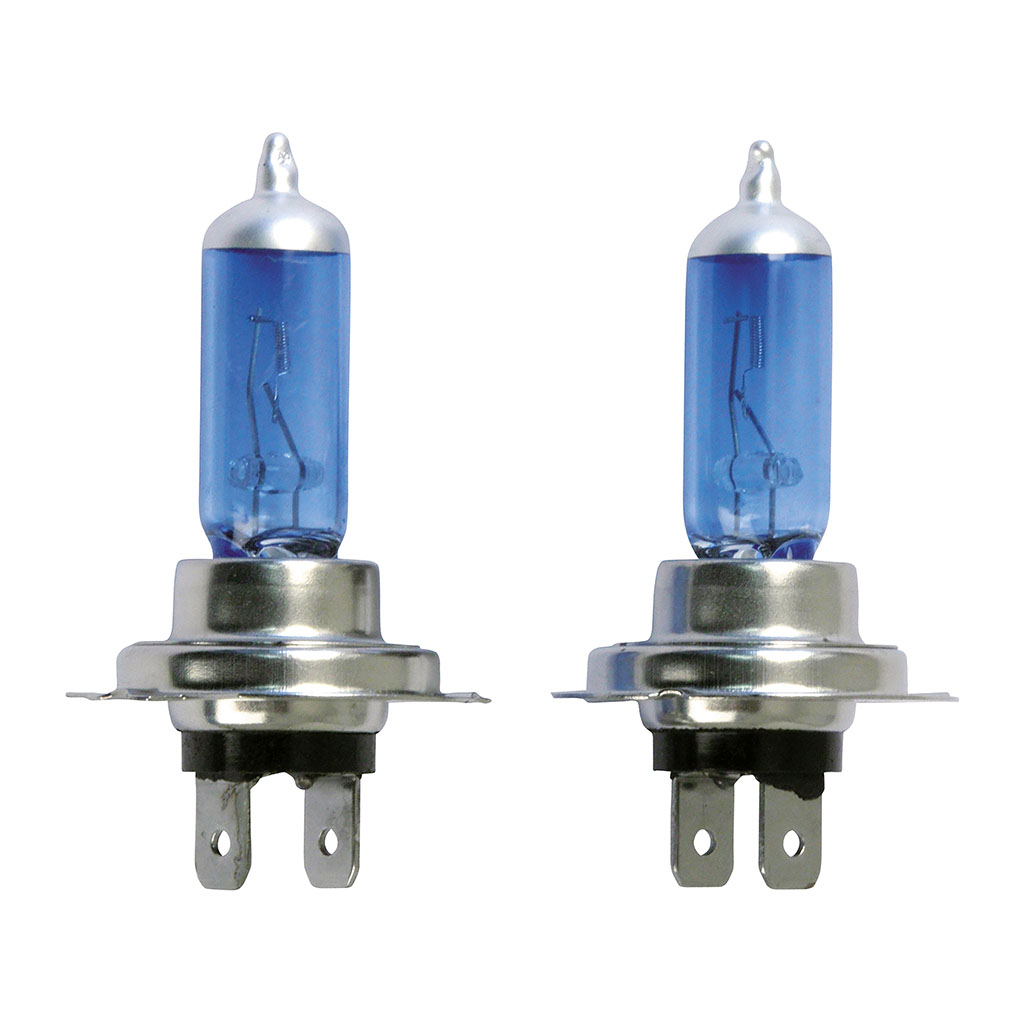 Ampoule auto x2 H7 Blue Light Day Light 12V 55W CARREFOUR : le lot de 2  ampoules à Prix Carrefour