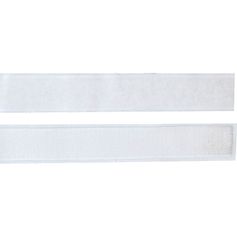 Lot de 2 bandes adhésives en polyester et nylon blanches 140cm