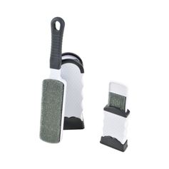 Lot de 2 brosses ramasse-poils