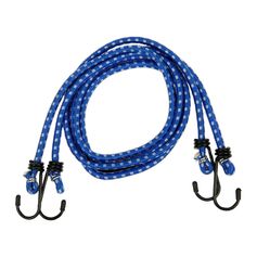 Lot de 2 câbles sandow avec crochet 1m D 6mm