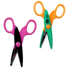 Lot de 2 ciseaux cranteurs 12cm