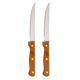 Lot de 2 couteaux à steak BUBENGA H 23cm