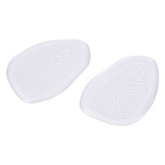 Lot de 2 demi-semelles gel transparentes 6x15.7cm