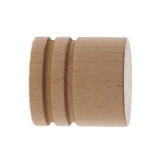 Lot de 2 embouts BOUCHON naturel vernis D28mm
