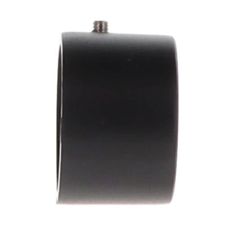 Lot de 2 embouts BOUCHON noir mat D28mm