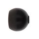 Lot de 2 embouts BOULE noir mat D28mm