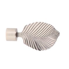 Lot de 2 embouts EXOTICA argent mat D20mm