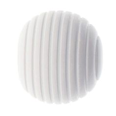 Lot de 2 embouts GALAXIE blanc D28mm
