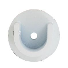 Lot de 2 naissances blanc mat D 20mm