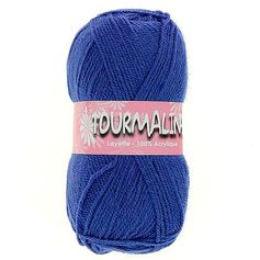 Lot de 2 pelotes TOURMALINE bleues 50g