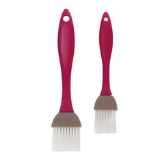 Lot de 2 pinceaux de cuisine nylon