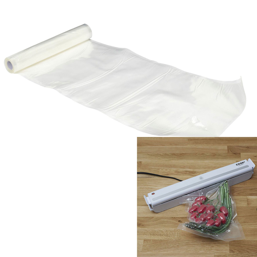 Lot de 2 sacs sous vide alimentaire 300x28cm - Centrakor