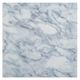Lot de 2 stickers plaque marbre blanc 32.9x30.7cm