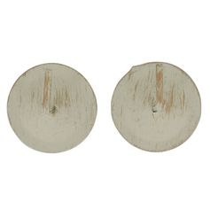 Lot de 2 supports tringle rideau adhésifs écrus D 30mm
