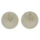 Lot de 2 supports tringle rideau adhésifs écrus D 30mm