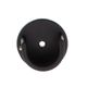 Lot de 2 supports naissance noir mat D28mm