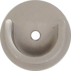 Lot de 2 supports naissances argent mat D 20mm
