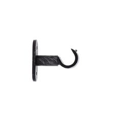 Lot de 2 supports simple ouvert noir D 20mm