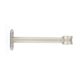 Lot de 2 supports tringle rideau simples argent mat D 20mm