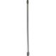 Lot de 2 tringles de vitrage ovales extensibles chrome 30-40cm