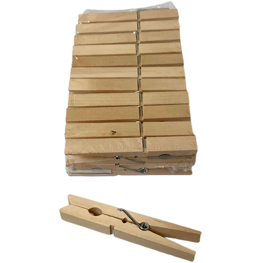Pinces à linge bois x36 — Linge, Pinces à linge & accessoires