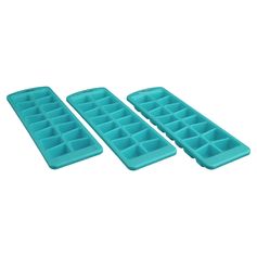 Lot de 3 bacs à glaçons