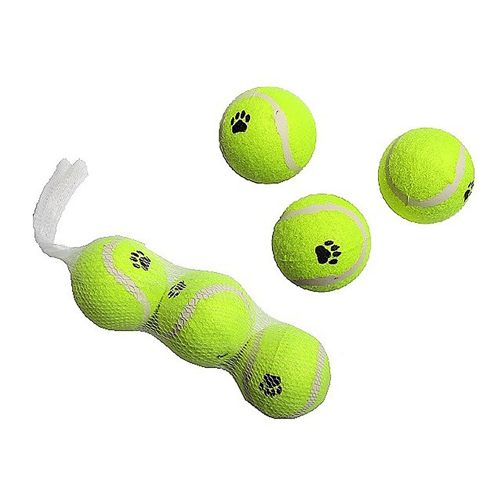 Lot De 20 Balles De Tennis Haute Élasticité – Entraînement, Chien, Loisirs Multifonctions, Sac De Rangement Inclus