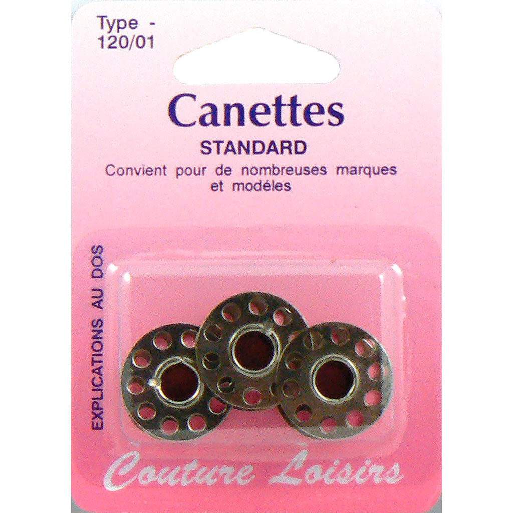 Lot de 3 canettes universelles type 120/01