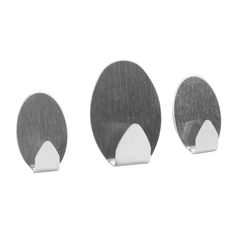 Lot de 3 crochets adhésifs