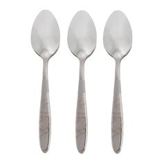 Lot de 3 cuillères à café RIO inox