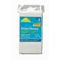 Lot de 3 éponges magique